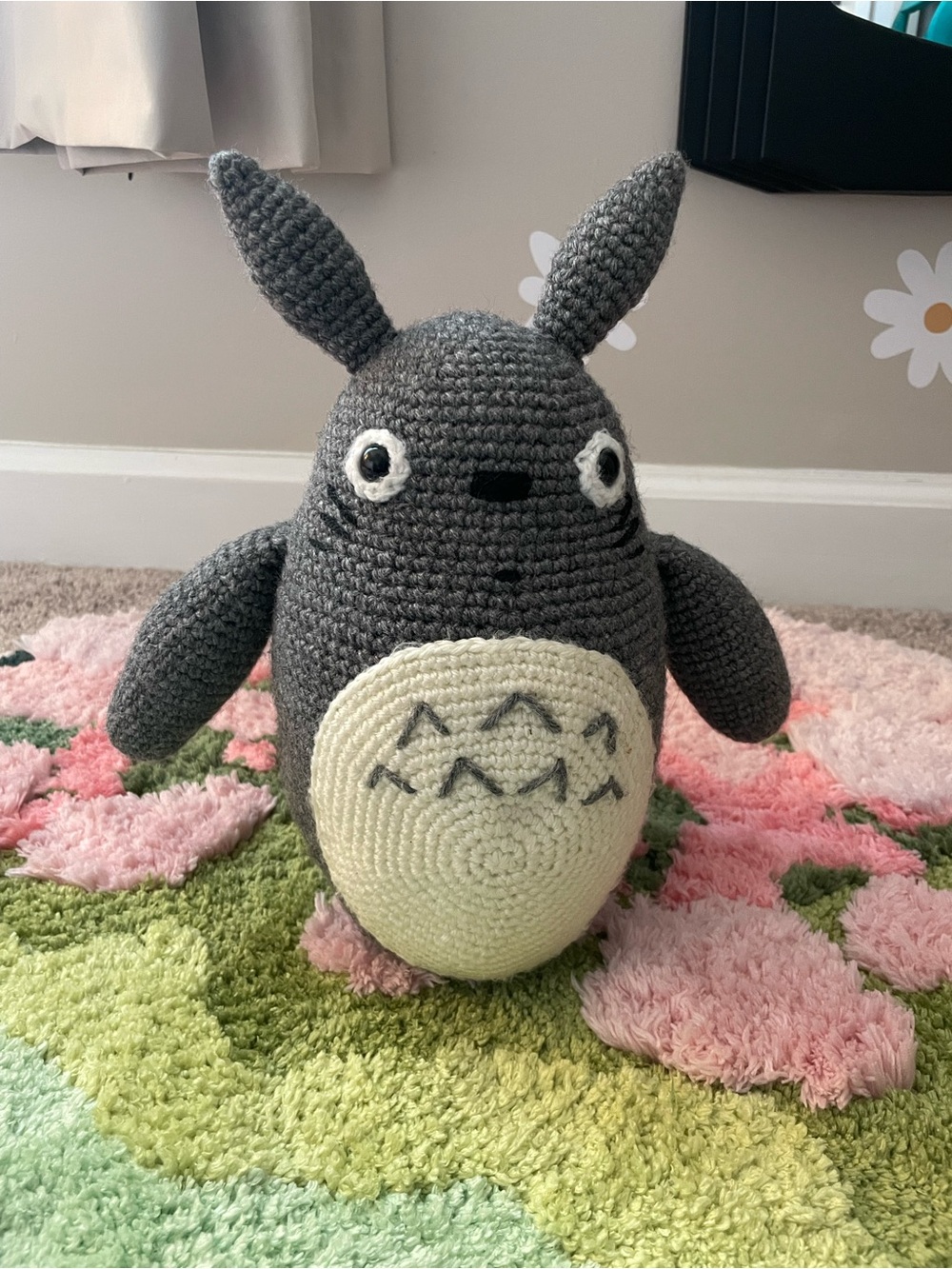 Handmade Crochet 10” Totoro Stuffed Animal